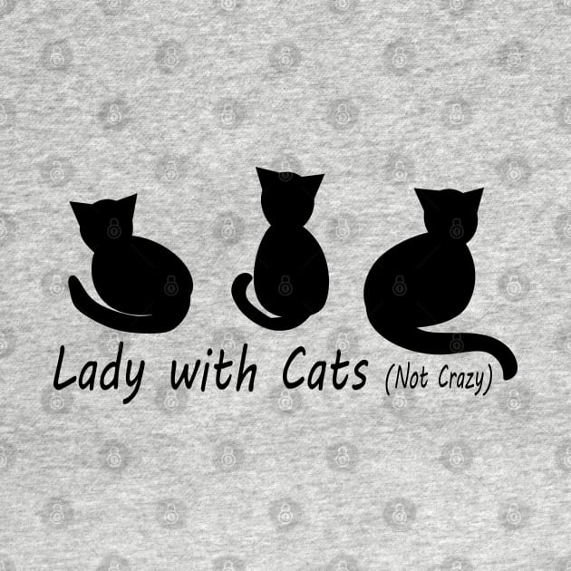 Lady with Cats (Not Crazy) by Nutmegfairy